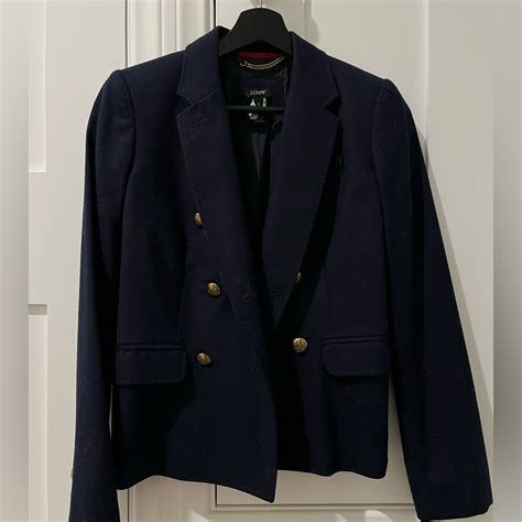 Double Breasted Jcrew Blazer Gem