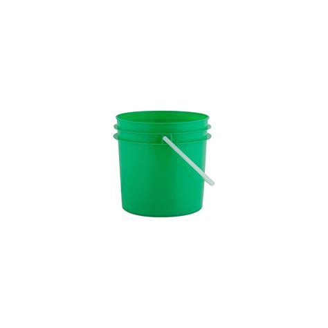 House Naturals Green Food Grade Buckets pails, 5 Gallon and 1 Gallon ...