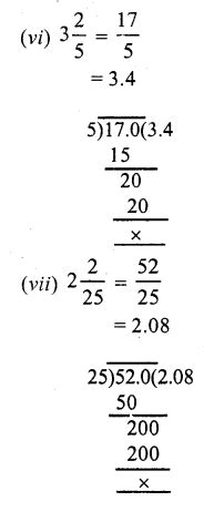 Rs Aggarwal Class Solutions Chapter Decimals Ex A Ncert Mcq