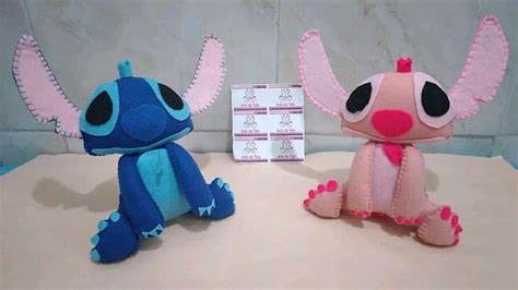 Bichinhos Stitch Em Feltro Moldes Criativo Ok