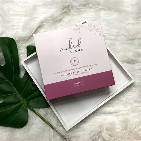 Pending Naked Blend Milk Tea Rose Original Food Drinks