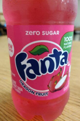 Fanta Dragon Fruit Zero Sugar Soda Bottle Limited India Ubuy