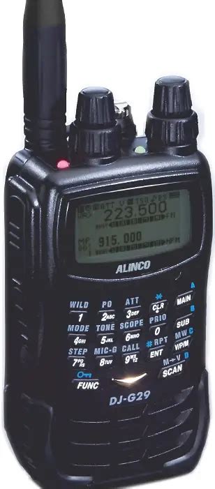 Alinco Dj G T Dual Band Fm Handheld Transceiver User Guide