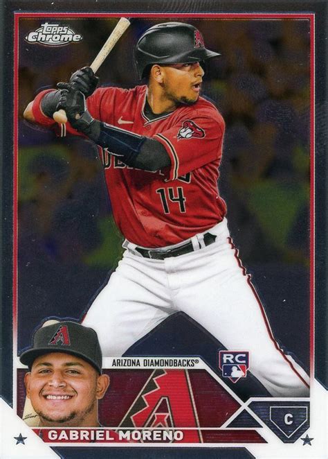 2023 Topps Chrome 189 Gabriel Moreno Trading Card Database