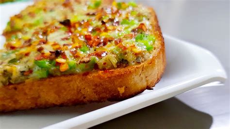 Chilli Cheese Toast Cheese Garlic Bread By Cooking With Benazir