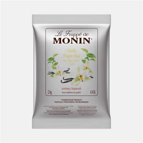 Monin Vanilla Frappe Base Powder 1KG Amazon In Grocery Gourmet Foods