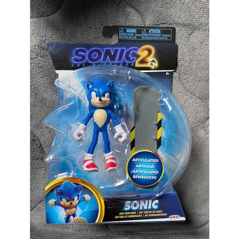 Boneco Do Sonic 2 - Boneco Sonic 2 O Filme Novo Lacrado | Shopee Brasil