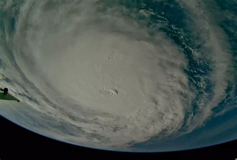 Meteorologists Ashes Dropped Into The Eye Of Hurricane Milton By Plane