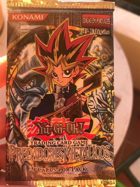 Yu Gi Oh Lob And Metal Raiders 1st Edition Portuguese 10x Booster Packs