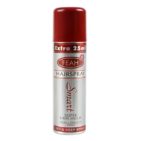 Feah Super Firm Hold Hair Spray With Pro Vitamin B5 E Tradedubai Ae