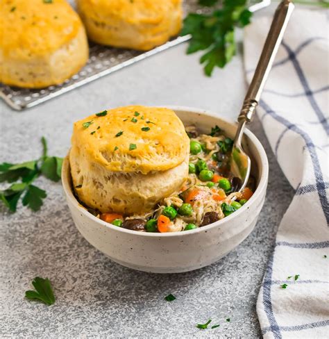 Crock Pot Chicken Pot Pie Easy Healthy Recipe Wellplated