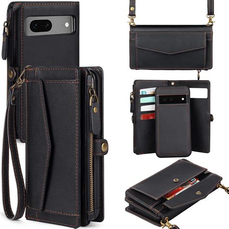 Amazon.com: Varikke for Google Pixel 7a Case, Detachable Magnetic for Pixel 7a Wallet Case with ...