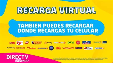 Recargar DIRECTV Prepago DIRECTV Colombia