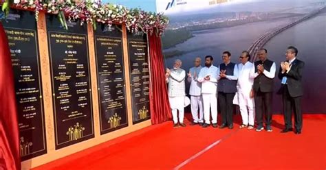 Atal Setu Pm Modi Inaugurates Rs Crore Mumbai Trans Harbour