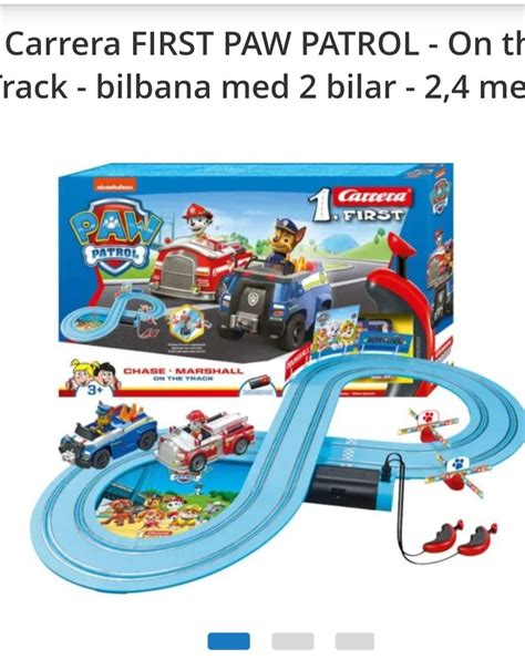 Se produkter som liknar Paw patrol bilbana racerbana på Tradera