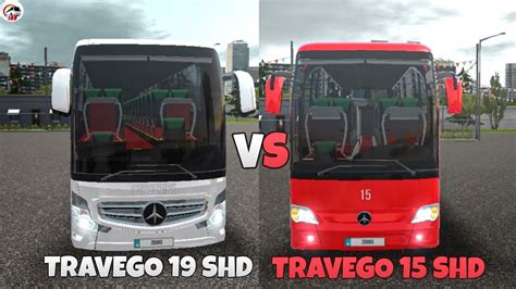 MERCE BENZ TRAVEGO 19 SHD VS TRAVEGO 15 SHD COMPARISON BUS