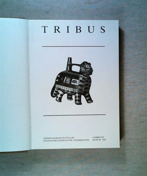 Tribus Jahrbuch D Linden Museums Stuttgart Staatl Museum Für