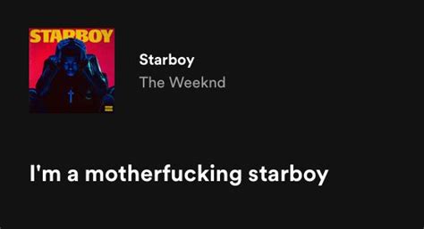 #starboy #theweeknd #song #songlyrics #spotify Starboy Lyrics, Starboy ...