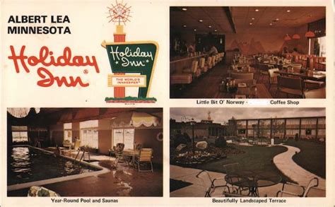 Holiday Inn Albert Lea, MN Large Format Postcard