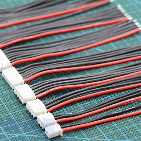 5pcs Lot 1S 2S 3S 4S 5S 6S Lipo Battery Balance Charger Cable IMAX B6