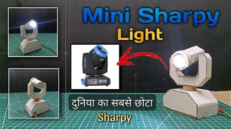 How To Make Mini Sharpy Light At Home Using Cardboard Portable Mini