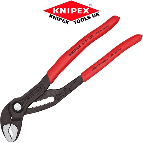 Knipex Cobra Piece Water Pump Pliers Set Push Button Adjustable