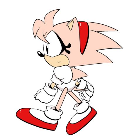 Classic Amy Rose Deviantart