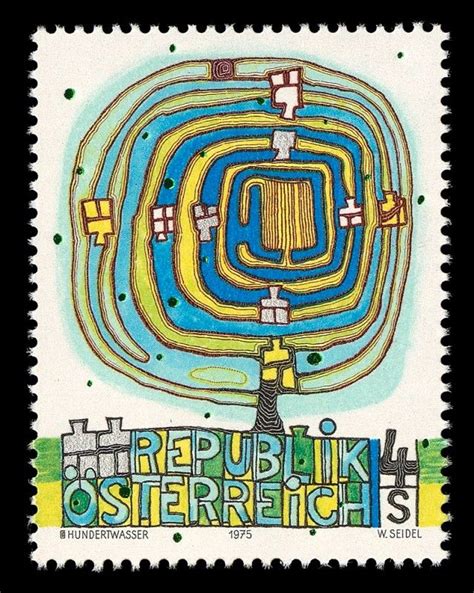 A Postage Stamp With An Image Of A Map And The Words Republik Ostereich