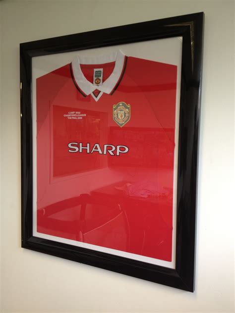 Manchester United Shirt Framed Photo Printing And Framing Photos