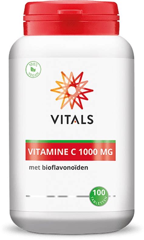 Vitals Vitamine C Mg Tabletten Met Bioflavono Den