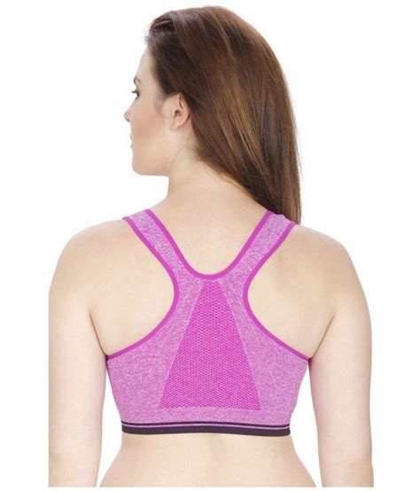 Buy Hothy Cotton Lycra Sports Bras Purple Online At Best Prices In India Snapdeal