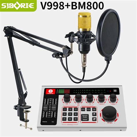 Jual Siborie V Bm Paket Lengkap Soundcard Mm Steker Mic Mixer