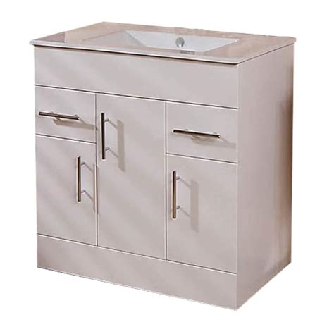 Buy Vanity Unit Basin With Cabinet White Vanity Units