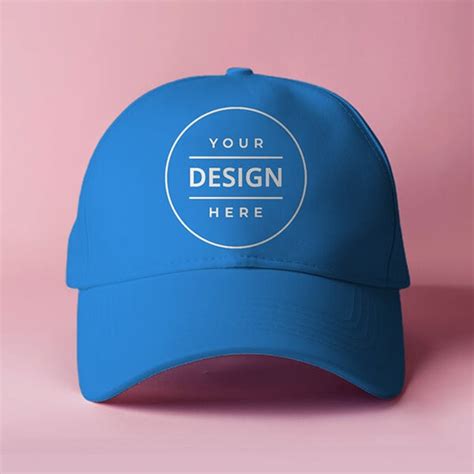 Buy Light Blue Customized Photologoname Printed Baseball Cap With