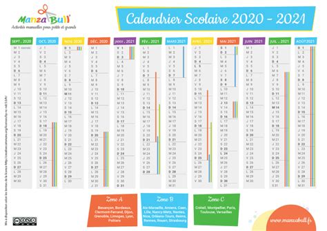 Der Wohlstand Nachbarschaft Samen Calendrier 2020 2021 A Imprimer