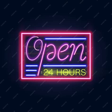 Premium Vector Glowing Neon Bar Sign For Your Custom Banner