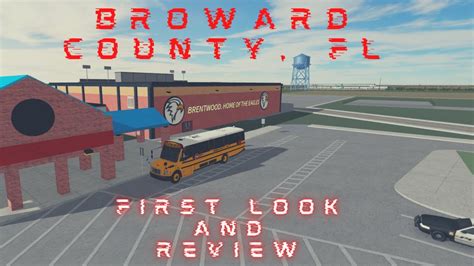 Roblox Broward County Fl First Look And Review Youtube