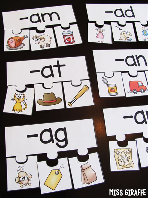 Pin On Short Vowel Word Families