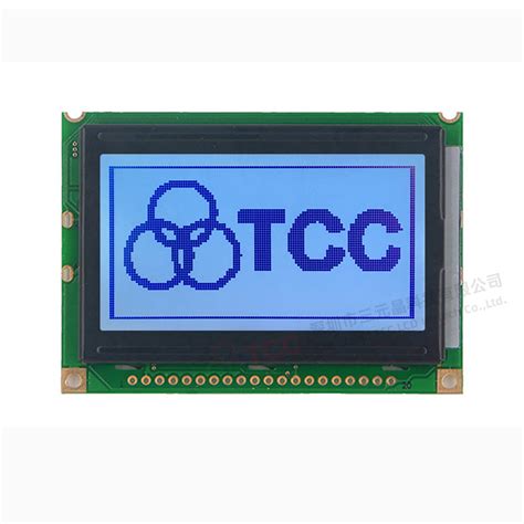 20 Pin 128 64 Graphic LCD Screen 8 Bit Parallel 12864 Monochrome