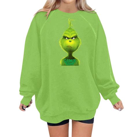 Tbkomh Christmas Sweaters For Women 2023 Grinch Christmas Matching