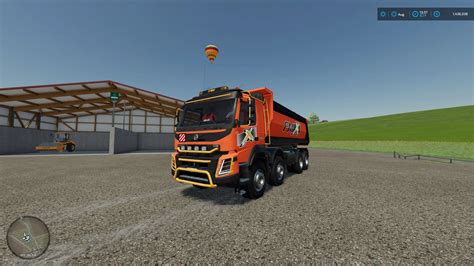 Ls22 VOLVO FMX 8X4 HARDOX TIPPER FS MINER S EDIT Forbidden Mods