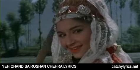 Yeh Chand Sa Roshan Lyrics Kashmir Ki Kali Mohammed Rafi