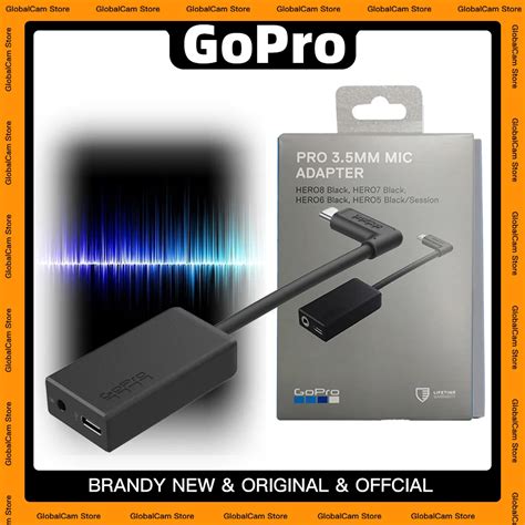 GoPro Original Accessory AAMIC 001 Pro 3 5mm Mic Adapter External