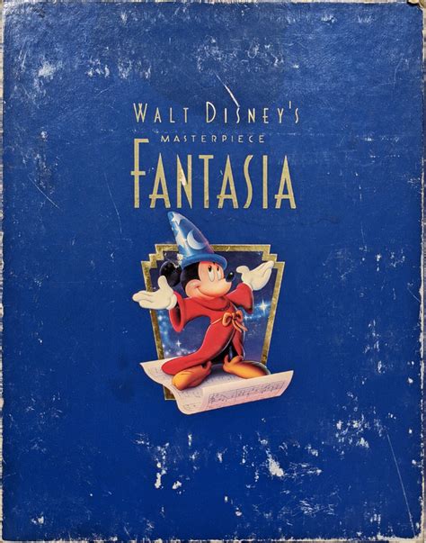 Walt Disney S Masterpiece Fantasia Deluxe Commemorative Edition By Walt