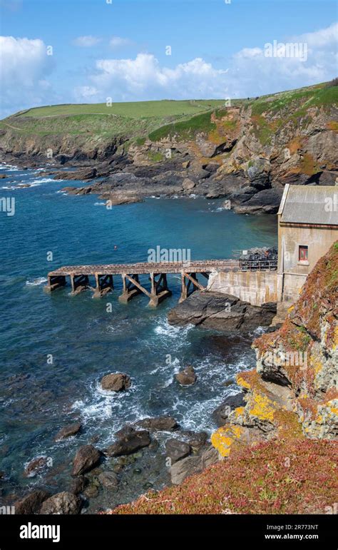 The Old Lifeboat Station At Lizard Point In Cornwall England Uk Stock