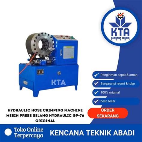 Promo Hydraulic Hose Crimping Machine Mesin Press Selang Hydraulic GP ...