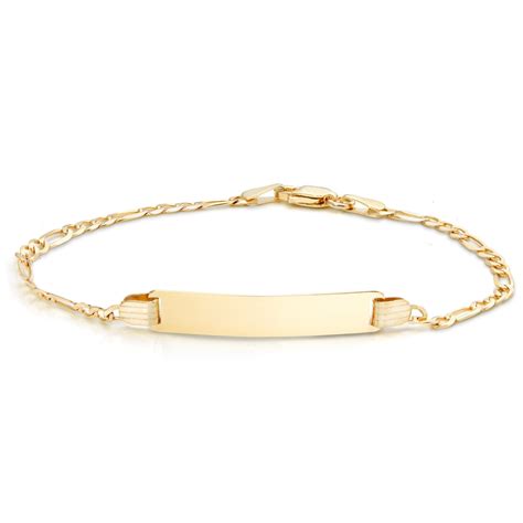 10k Yellow Gold Engravable Bracelet Shyne Jewelers