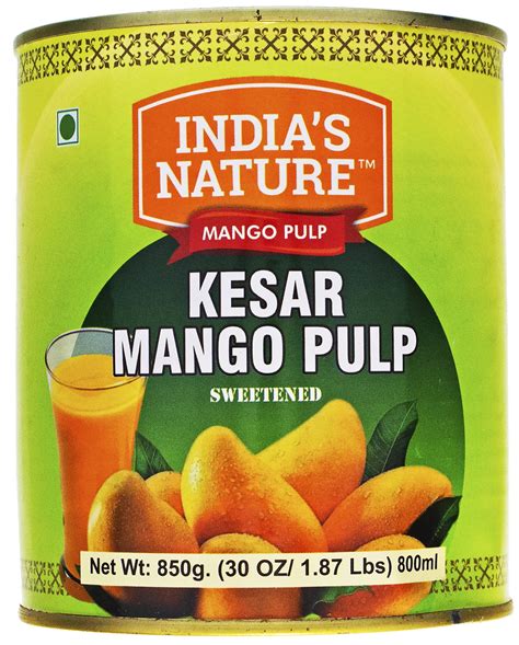 India S Nature Kesar Mango Pulp Gm Oz Walmart