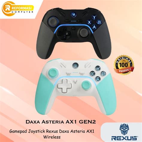 Jual Rexus Gamepad Joystick Daxa Asteria Ax Wireless Shopee Indonesia