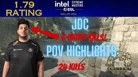 Cs Pov Highlights Jdc Iem Dallas Navi Vs Big Ancient